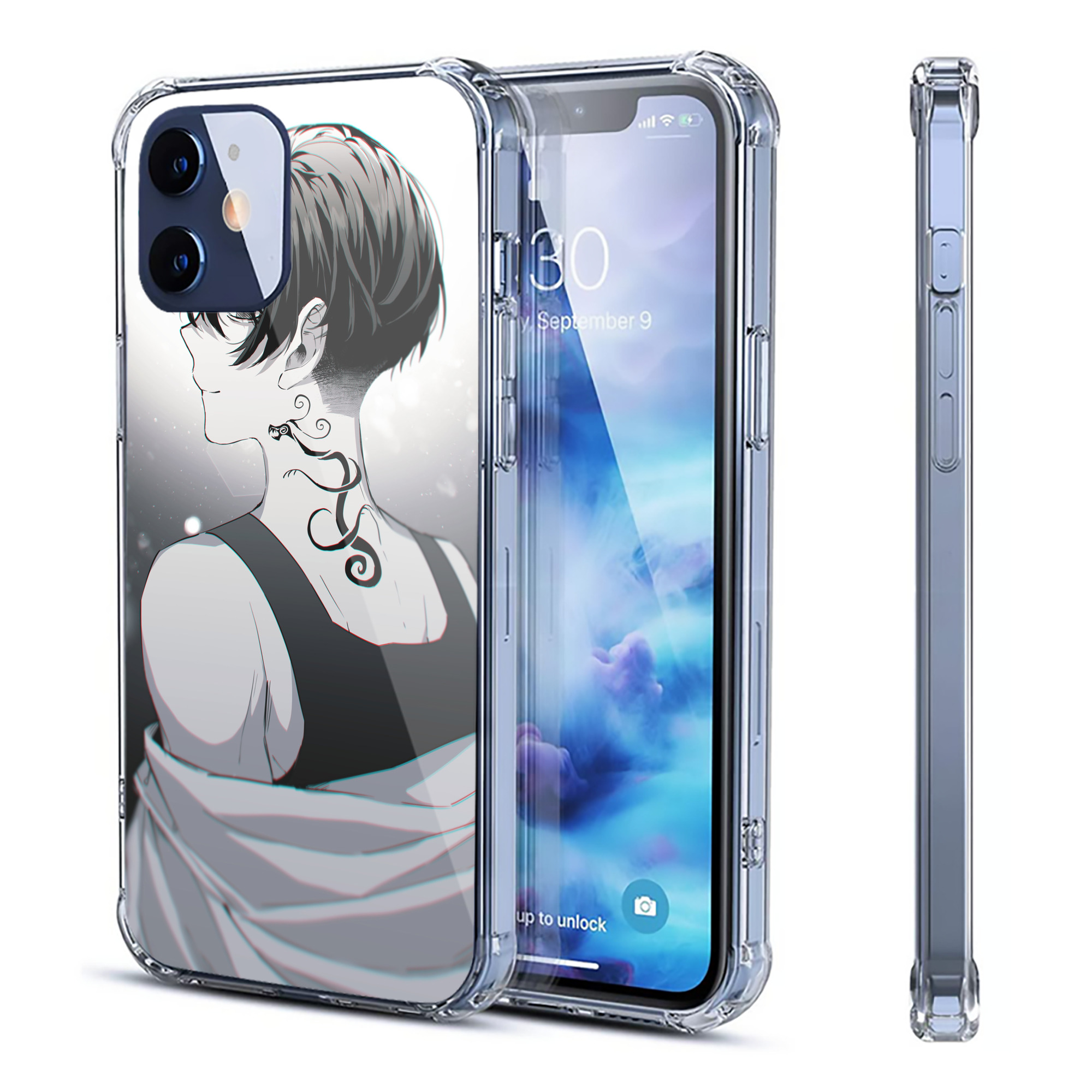 （画像用） 東京リベンジャーズ Tokyo Revengers 【iPhone 12シリーズ対応】透明スマホケース（クリアソフトケース）